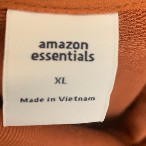 Amazon Essentials Sweater  Cowl Neck Orange Womens Sz XL Long Sleeve Turtleneck - Picture 6 of 13